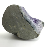 MeldedMind Natural Polished Grade A Cut Based Amethyst Geode 4.20in Décor 296