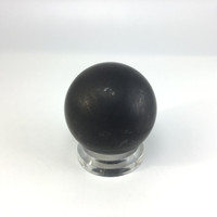 MeldedMind One (1) Shungite Sphere 2.40in - 2.60in Black Crystal 212
