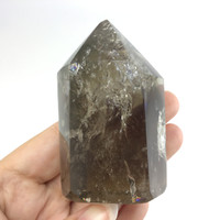 MeldedMind Smoky Quartz Obelisk Point 2.83in Polished Crystal 066