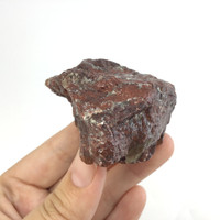 MeldedMind Raw Red Calcite Specimen 2.16in Natural Red Crystal 116