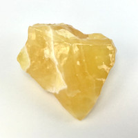MeldedMind Orange Calcite Specimen 2in Natural Rough Crystal Mexico 131