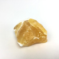 MeldedMind Orange Calcite Specimen 2.03in Natural Rough Crystal Mexico 127