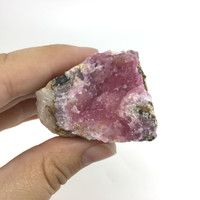 MeldedMind Pink Cobaltoan Calcite Specimen 4.13in Natural Pink Crystal Congo 217