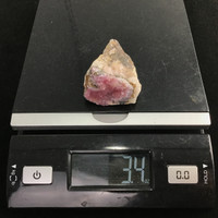 MeldedMind Pink Cobaltoan Calcite Specimen 4.13in Natural Pink Crystal Congo 217