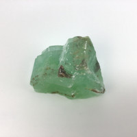 MeldedMind Rough Green Calcite Specimen 2.18in Natural Green Crystal 221