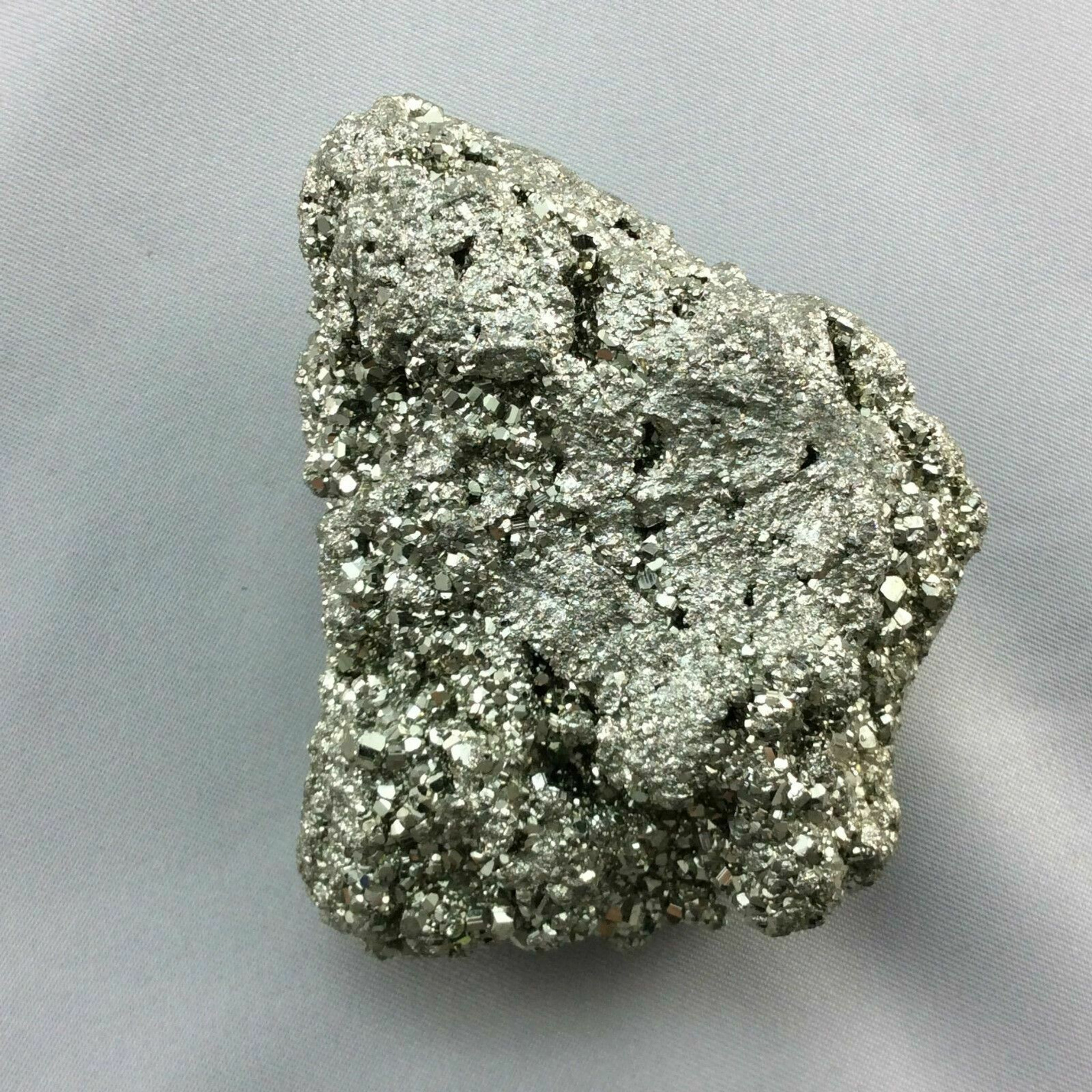 XL Natural Rough Pyrite Specimen 7oz 151107 Fools Gold Ore Mineral