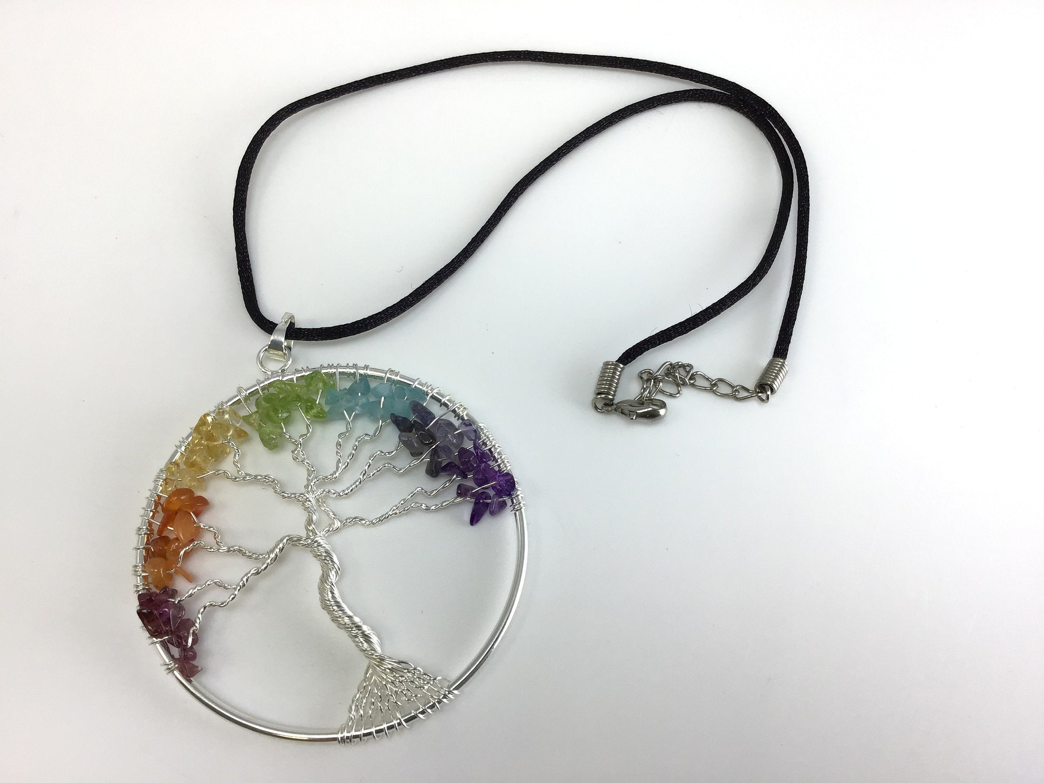 Chakra Tree of Life Pendant 2