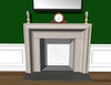 Honed Indiana Premium Buff Limestone Fireplace