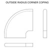 Outside Radius Corner Coping