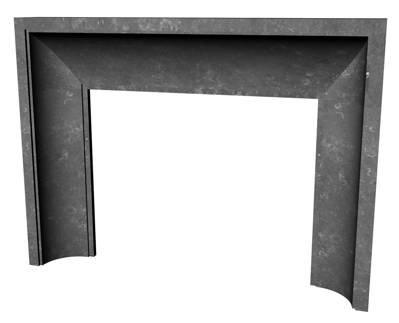 Springfield Fireplace Mantel Surround CAD Render