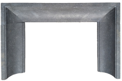 Springfield Fireplace Mantel Surround in Plaza Gray Limestone Springfield Fireplace Mantel Surround in Plaza Gray Limestone