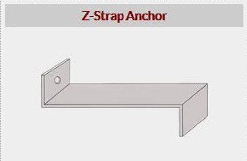 Z style anchor strap