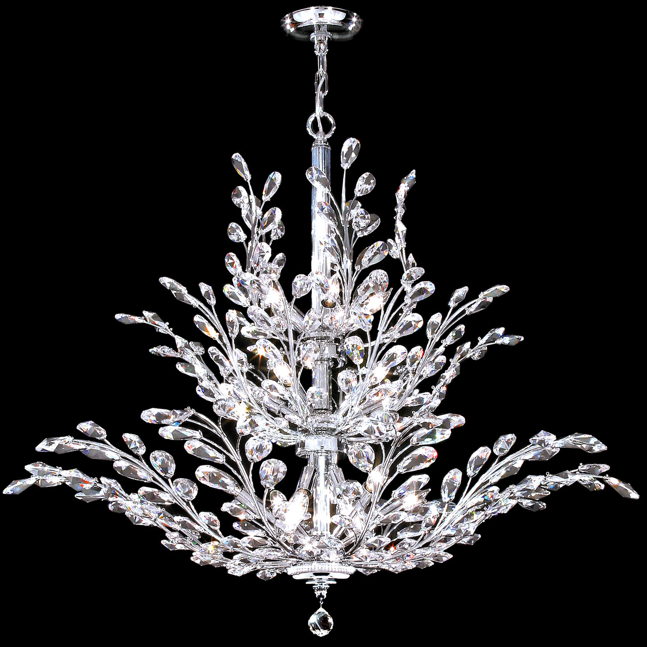 James R. Moder Florale Collection Chandelier