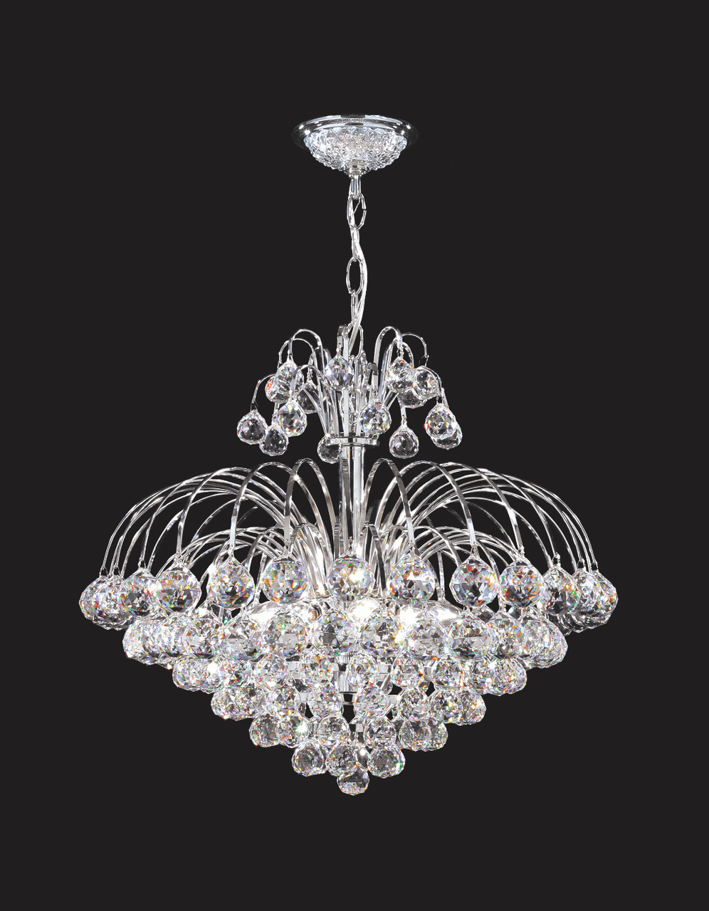 James R. Moder Cascade Chandelier