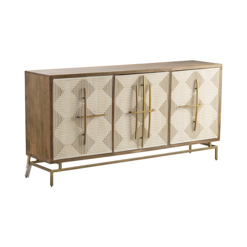 3 Door Media Credenza_Sideboard (CVFNR722)
