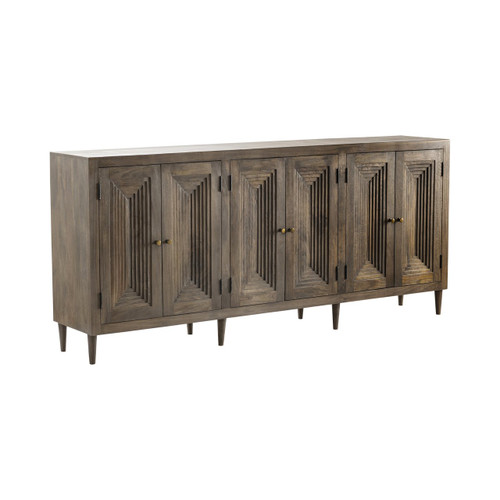 6 Door Media Credenza_Sideboard (CVFNR906)