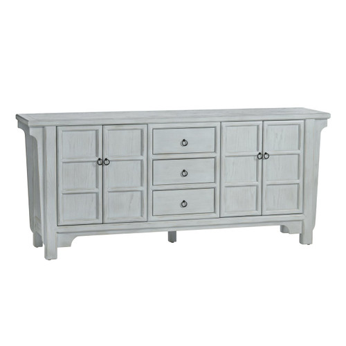 2 Door 3 Drawer Media Credenza_Sideboard