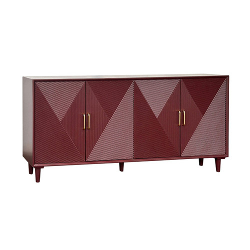 4 Door Media Credenza_Sideboard (CVFVR8564)