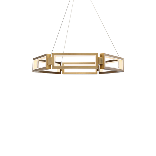 Mies Chandelier Light (PD-50835-AB)