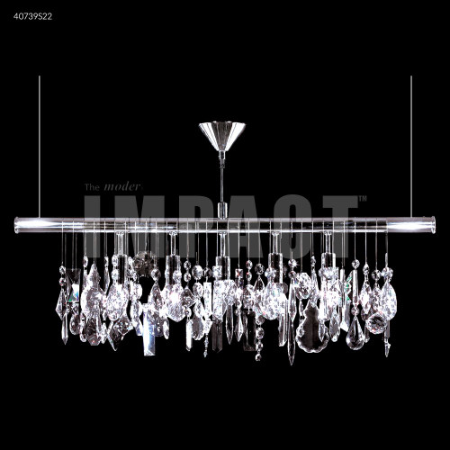 Contemporary Linear Chandelier (40739)