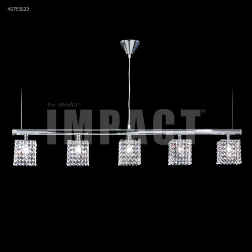 Contemporary Linear Chandelier (40755)