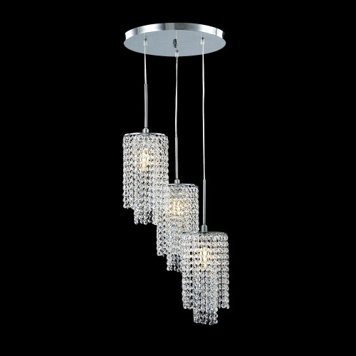 Contemporary Crystal Chandelier (41044)