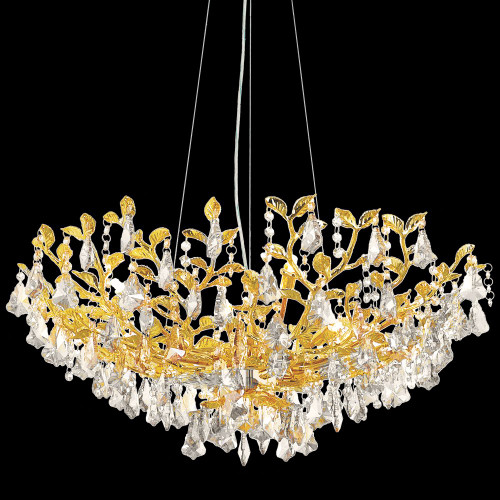 Cast Leaf Dining room Chandelier (97075G22)