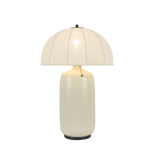 Crosby 18-in Matte Black Socket Table Lamp