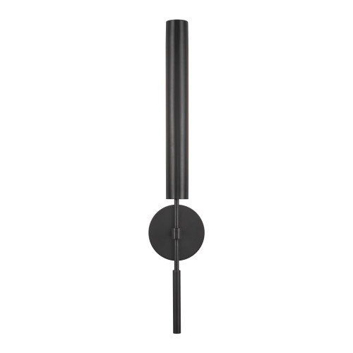 Astrid 25-in Metal Shade/Urban Bronze LED Wall/Vanity