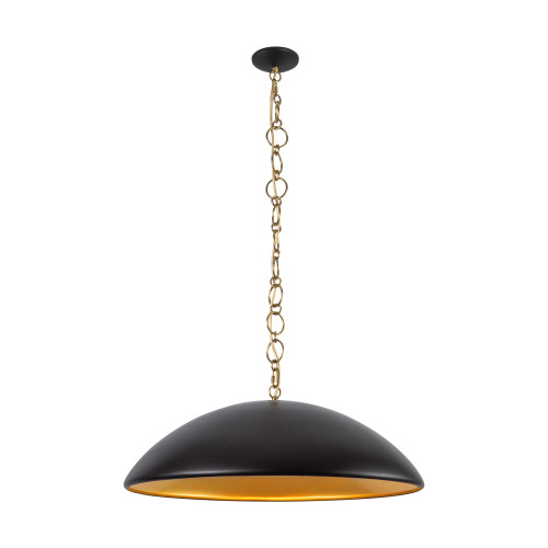 Grant 27-in Matte Black Pendant - Matte Black