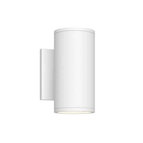 Nordic 7-in (3-in Dia.) White LED Exterior Wall
