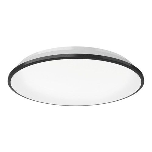 Brook 15-in Black LED Flush Mount