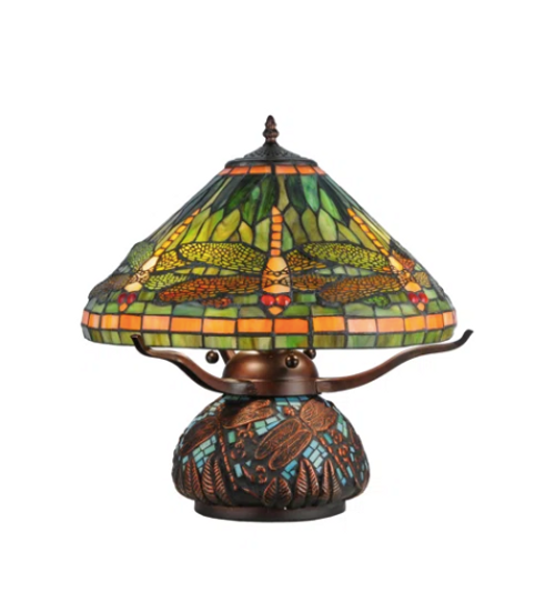 Meyda Tiffany Stained Glass Table Lamp
