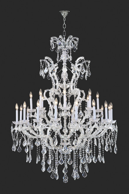 Maria Theresa 24 Light Entry Chandelier 46" D