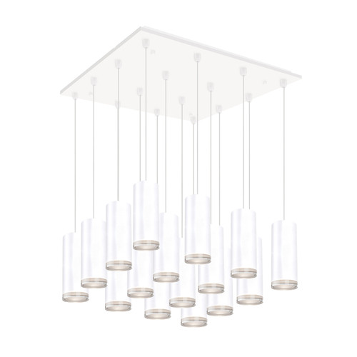 Cameo 19-in White 16-Light Multi Pendant
