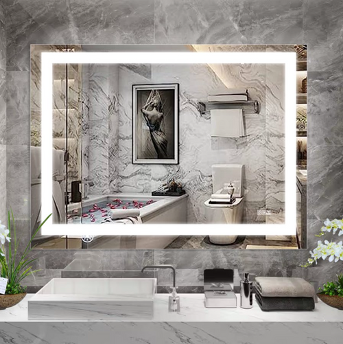 36"x48" LED Mirror Light Bathroom