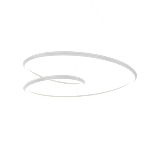Ampersand 39-in White LED Pendant