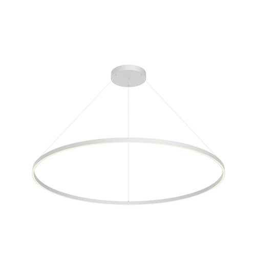 Cerchio 60-in White LED Pendant