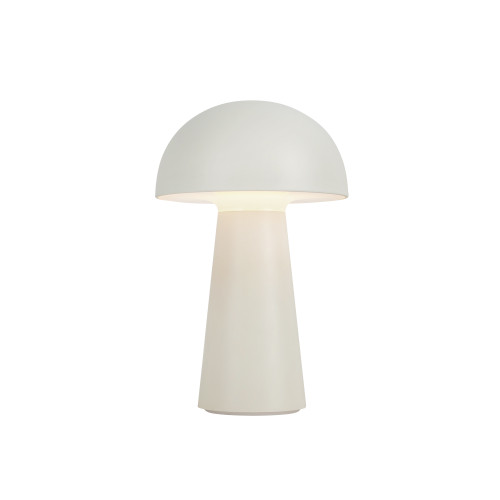 Asher 5-in Cream LED Table Lamp