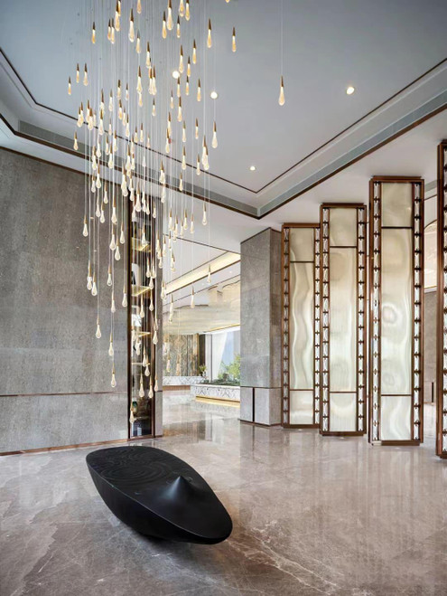 Rain Chandelier