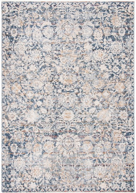 Lauren Ralph Lauren Collection Valerie Rug, LRL1380, Light Blue/Ivory, 3'x5'