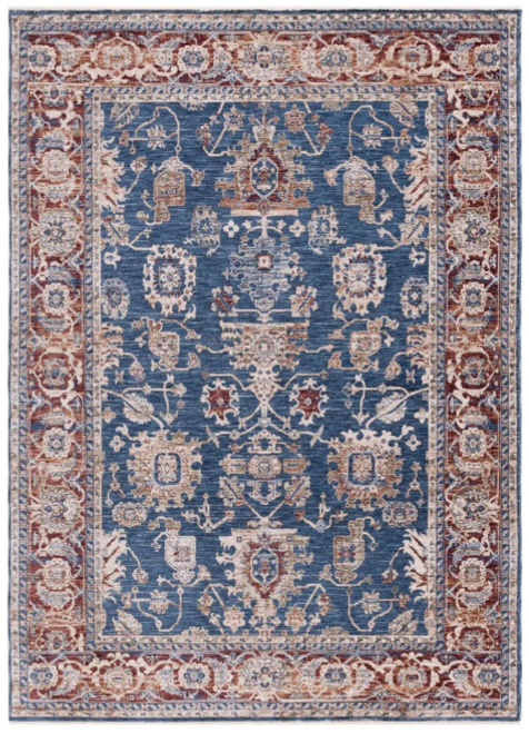 Lauren Ralph Lauren Collection Bennet Rug, LRL1341, Dark Blue/Red, 8'9"x11'10" Lauren Ralph Lauren Collection Bennet Rug, LRL1341, Dark Blue/Red, 8'9"x11'10"