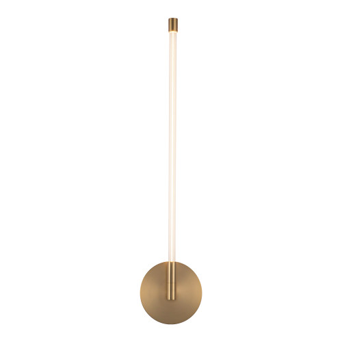 Motif 22-in Brushed Gold LED Wall Sconce