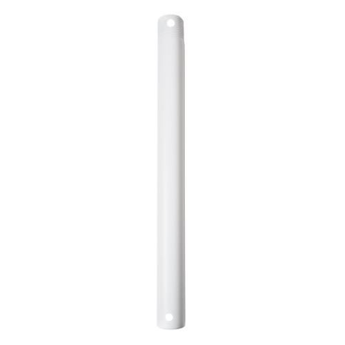Fan Downrod 12-in White