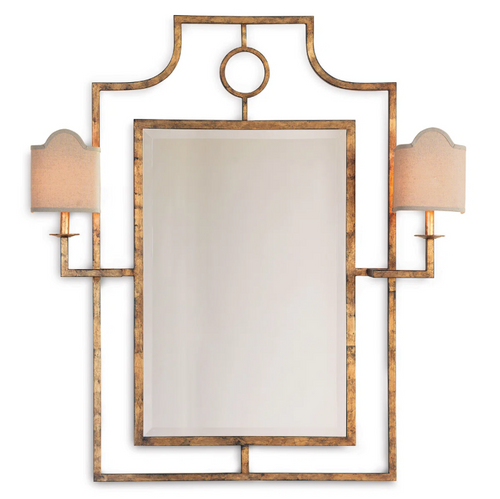 Doheny Metal Wall Mirror