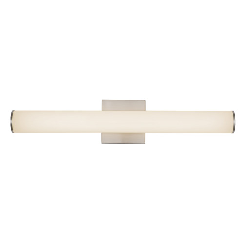 Rico 24-in Brushed Nickel dimmable LED Wall/Vanity Light - Brushed Nickel