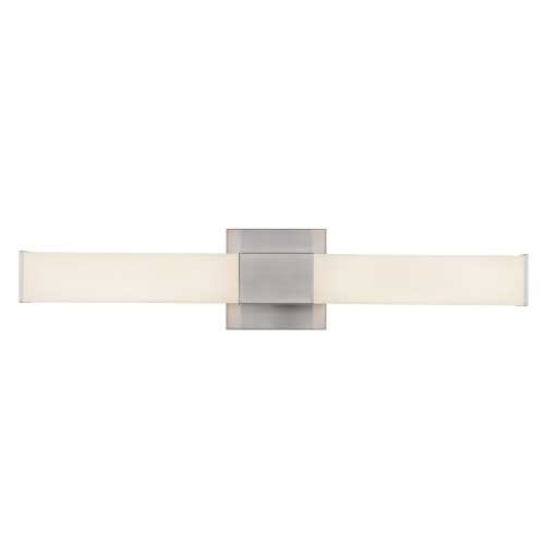 Vivi 24-in Brushed NIckel dimmable LED Wall/Vanity Light - Brushed Nickel