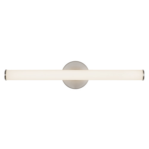 Tectra 24-in Brushed Nickel dimmable LED Wall/Vanity Light - Brushed Nickel