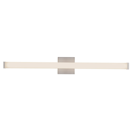 Geri 36-in Brushed Nickel dimmable LED Wall/Vanity Light - Brushed Nickel