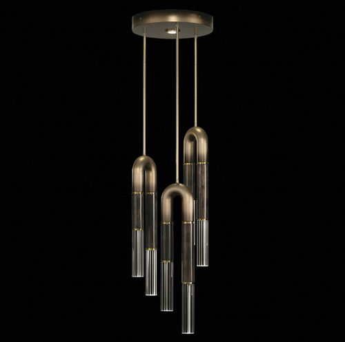 ANTONIA 16"W Round Pendant Lighting